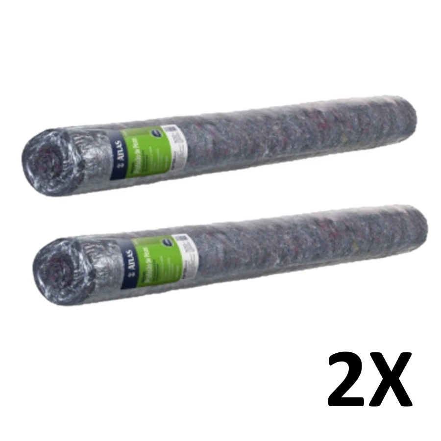 Kit 2 Manta Proteção De Piso Pintura E Reforma 1x10m Atlas