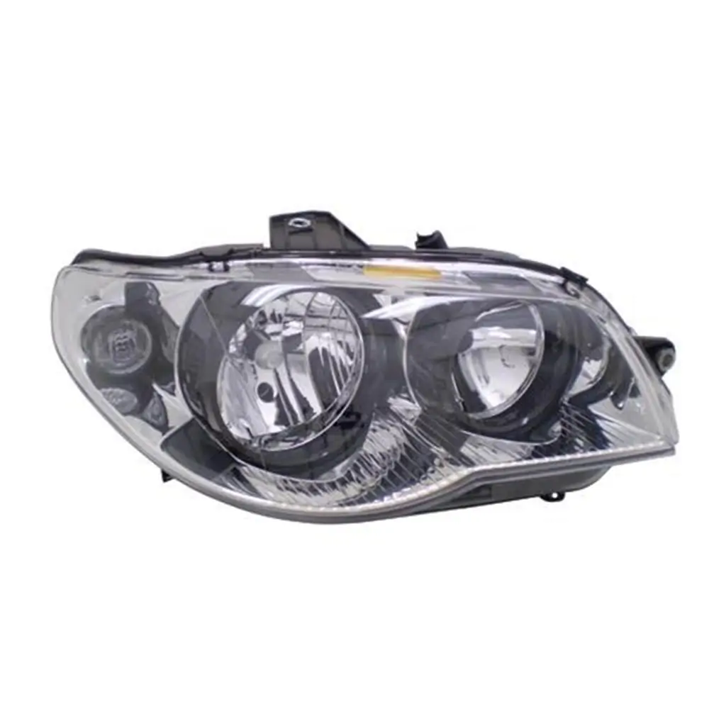 Farol Principal Lado Direito Máscara Cromada Aro Preto H7/H7 - MAGNETI MARELLI IMM0311107
