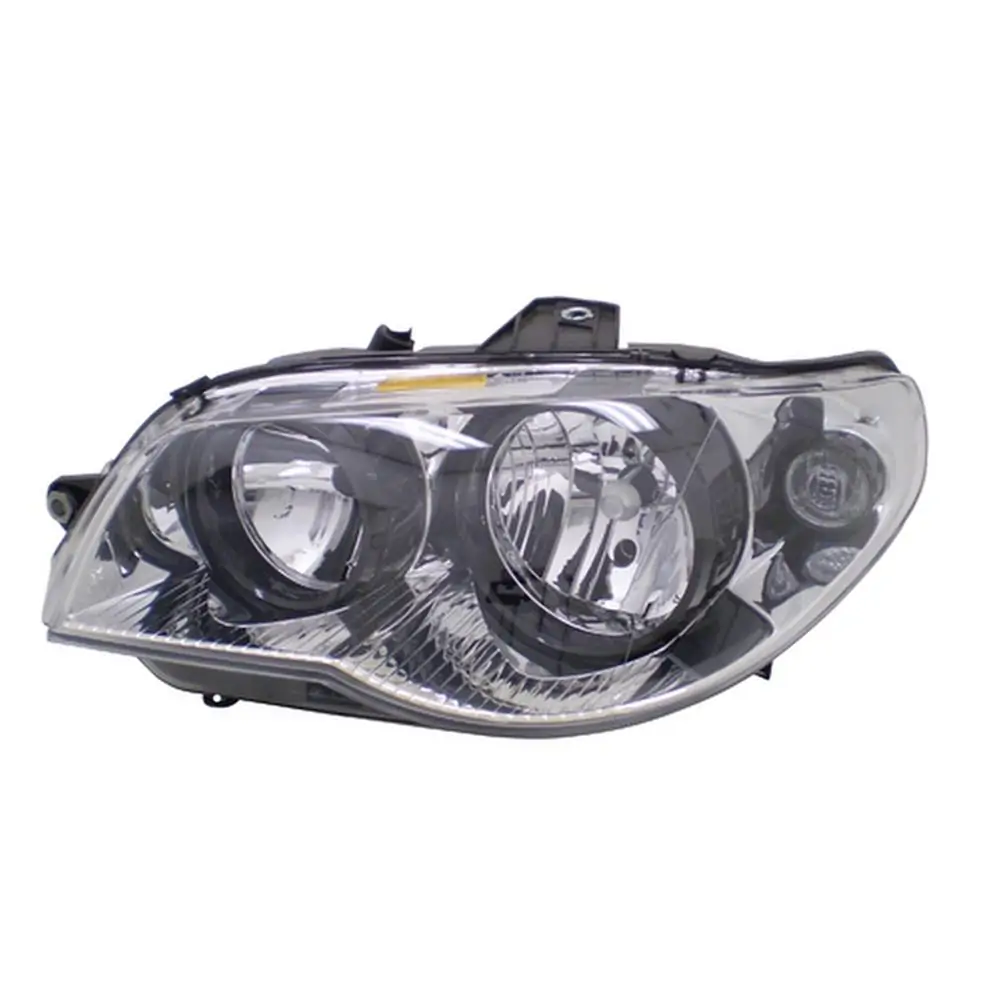 Farol Principal Lado Esquerdo Máscara Cromada Aro Preto H7/H7 - MAGNETI MARELLI IMM0312108
