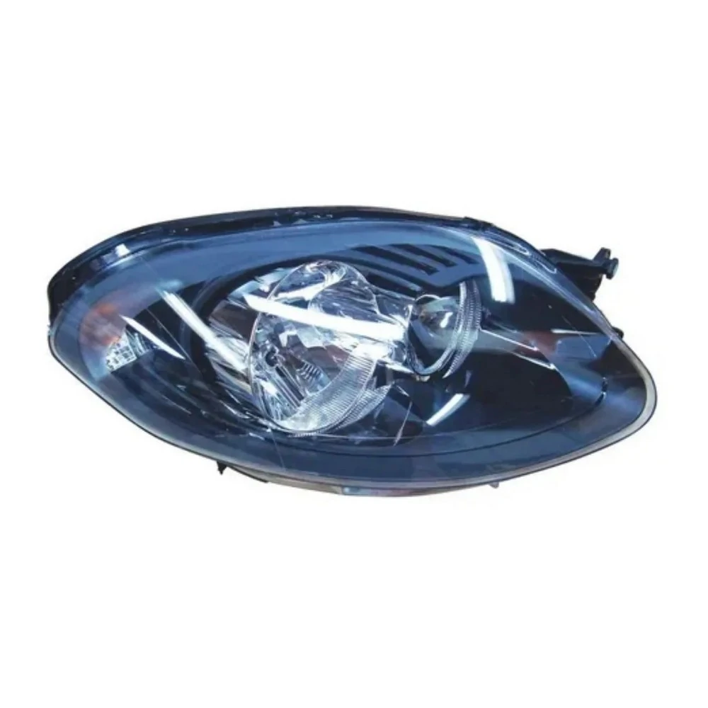 Farol Principal FIAT PALIO Lado Direito Máscara Negra Canhão Cromado - MAGNETI MARELLI IMM0321140