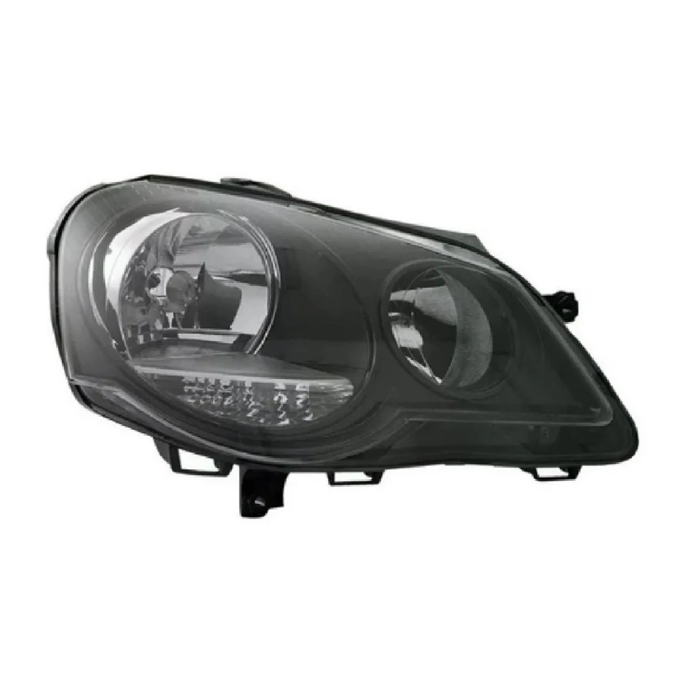 Farol Principal VOLKSWAGEN POLO Lado Direito Máscara Negra - MAGNETI MARELLI IMM0511047