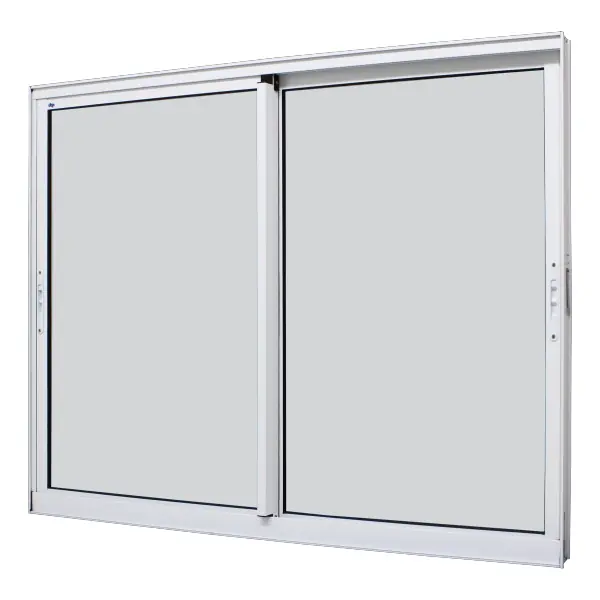 Janela De Correr Alumínio Branco 120x150 2 Folhas Móveis Sem Grade Jap Caribe Max