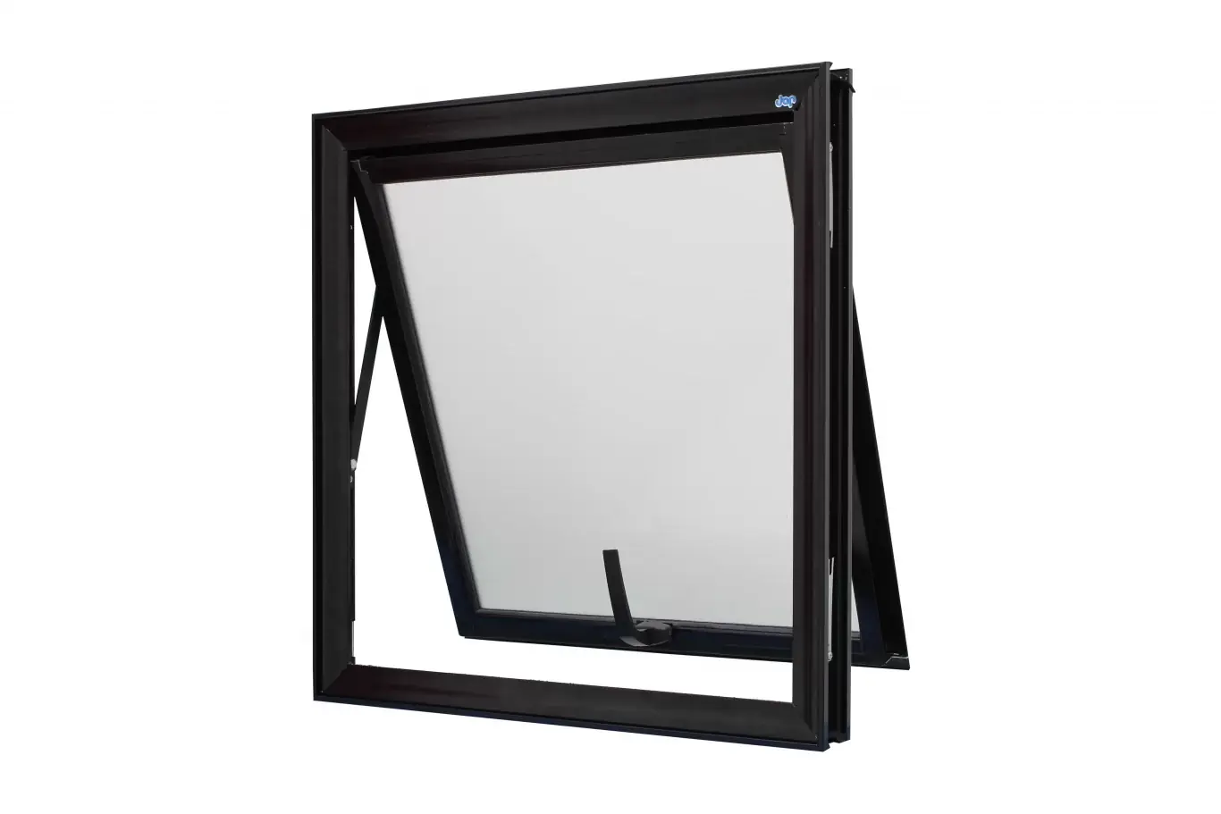 Janela Maxim-ar Alumínio Preto 100x60 Jap Perfecta Max