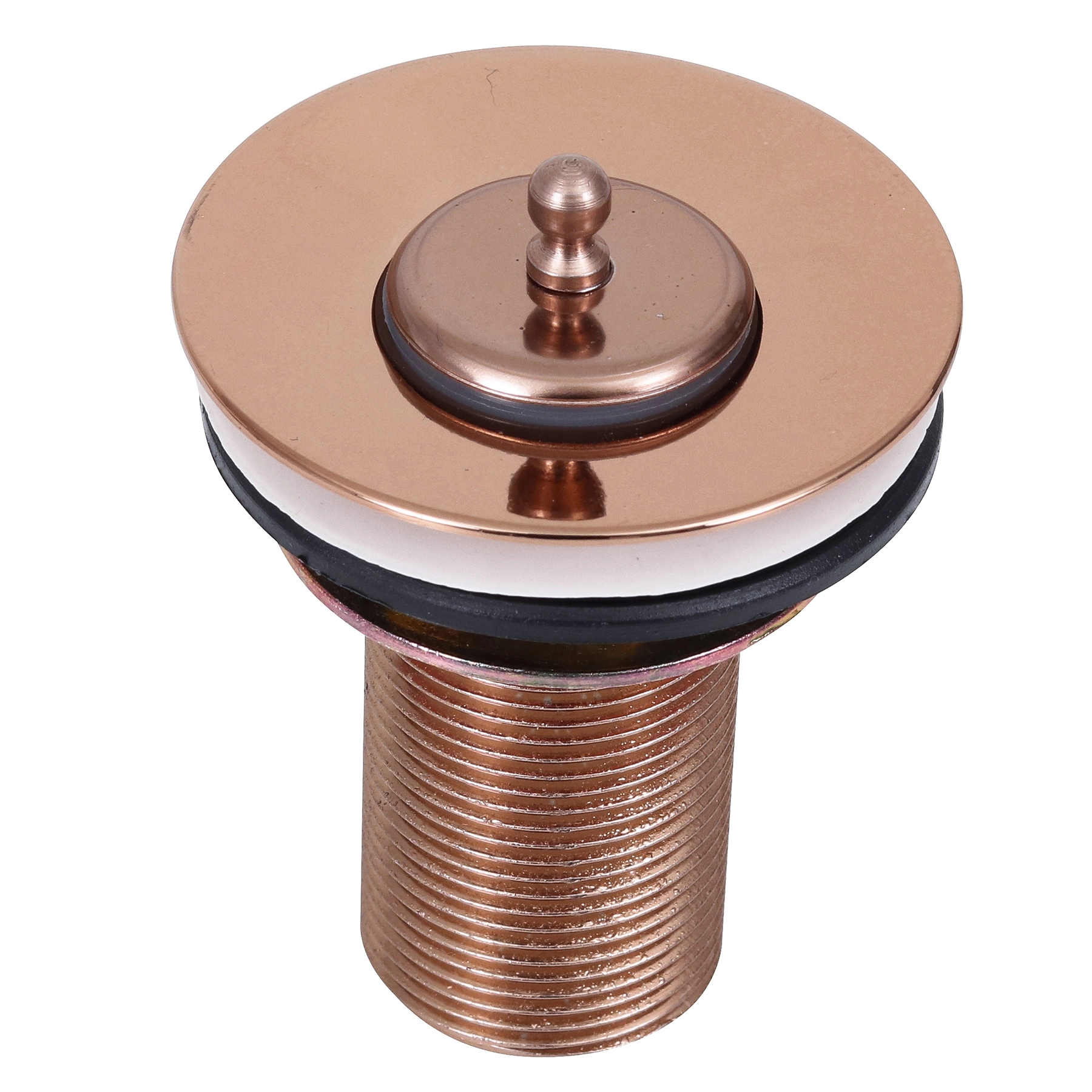 Válvula para Pia de Banheiro Longa 2.3/8" Rose Gold VVL216 Esteves