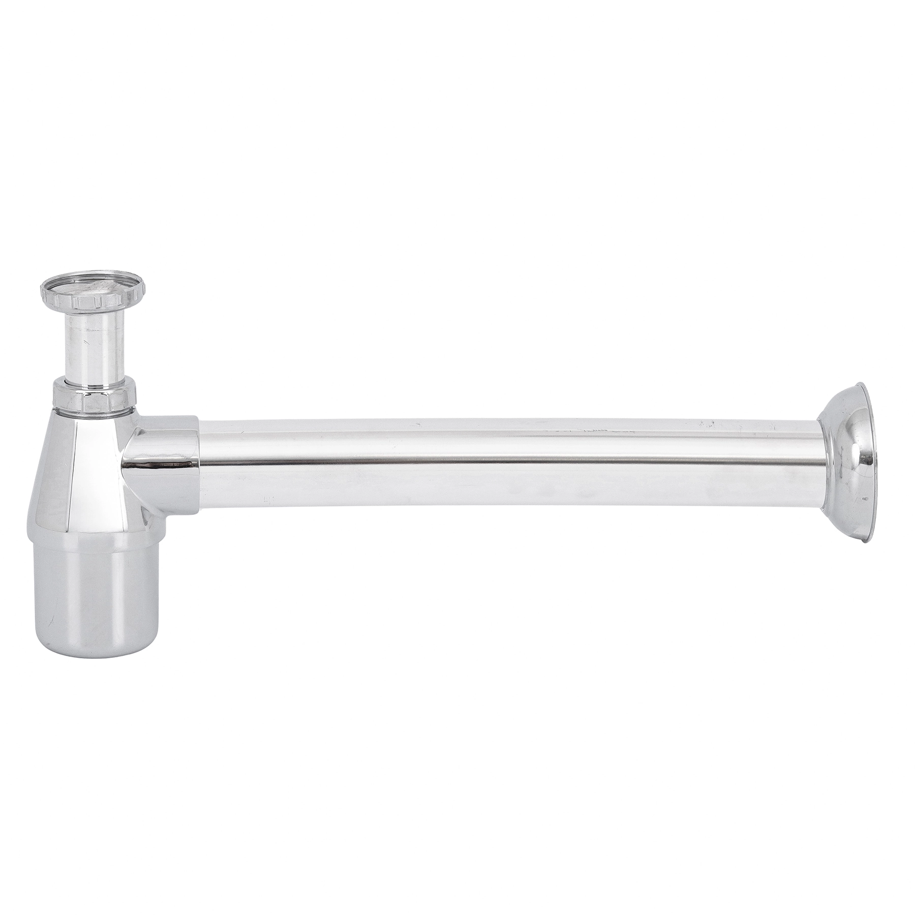 Sifão para Tanque Rígido Metal Cromado 1.1/4" 11cm Esteves