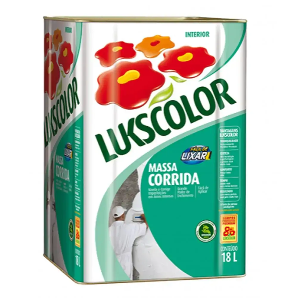 Massa Corrida Pva Lukscolor