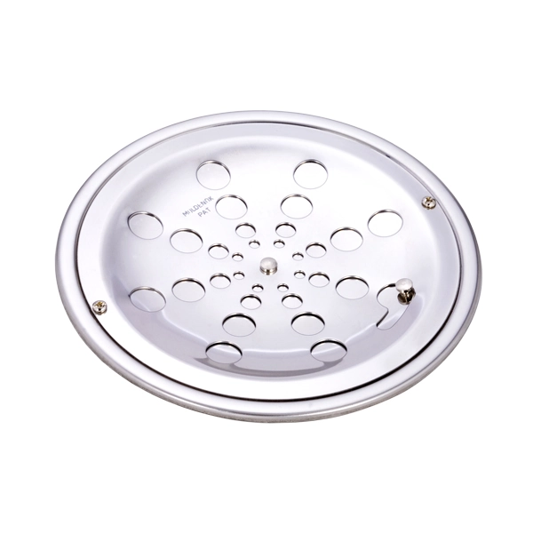 Ralo Redondo Grande Aço Inox 15cm Moldenox