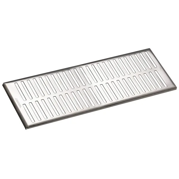 Ralo Linear Pequeno Aço Inox 15x50cm Moldenox