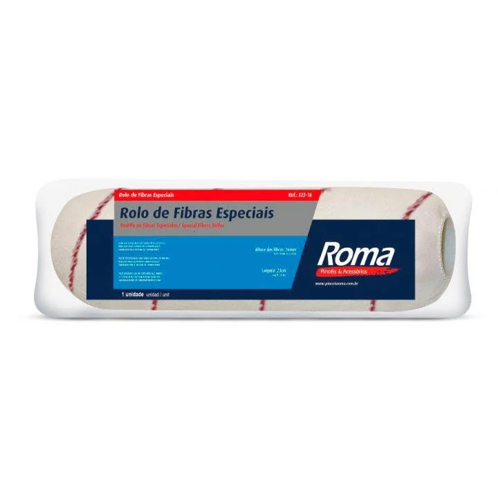Rolo De Lã Roma Fibras Especiais 323-16 23cm