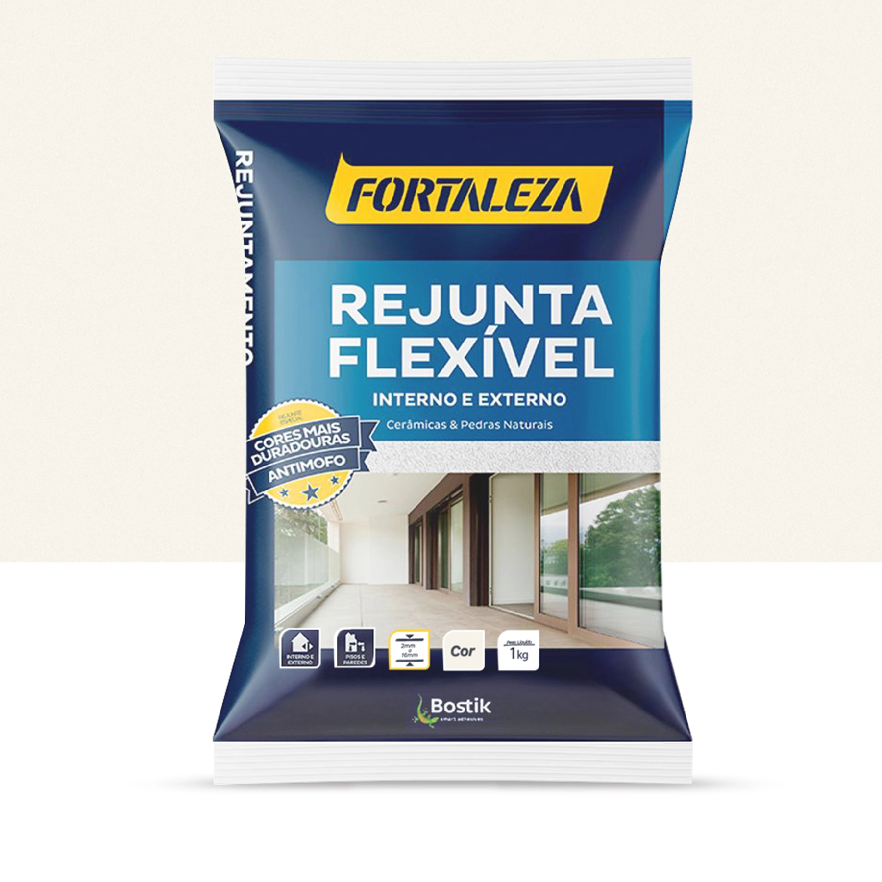 Rejunte Flexível 1mm a 16mm 1kg Branco