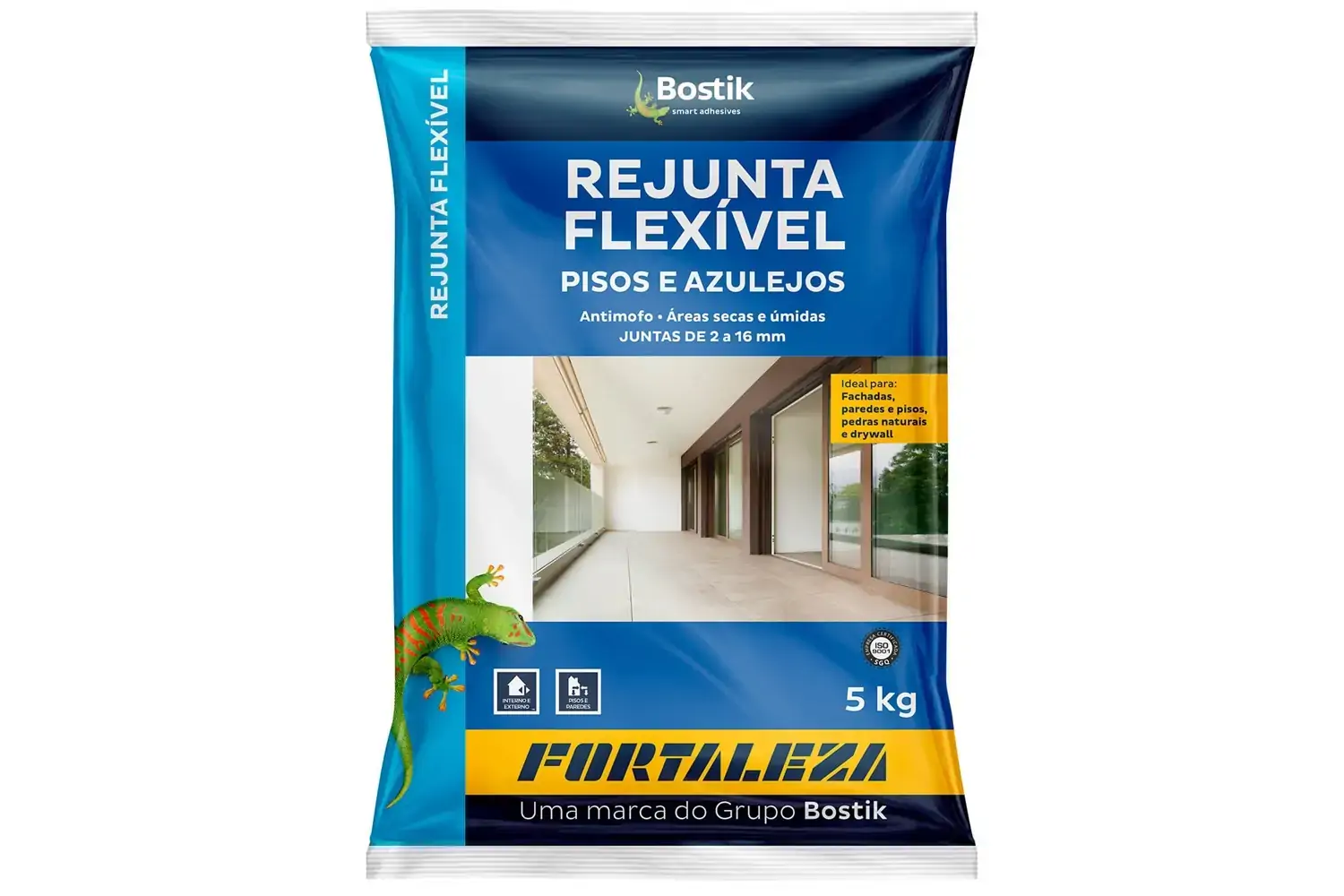 Rejunte Fortaleza Flexivel Graf 122 5kg . .