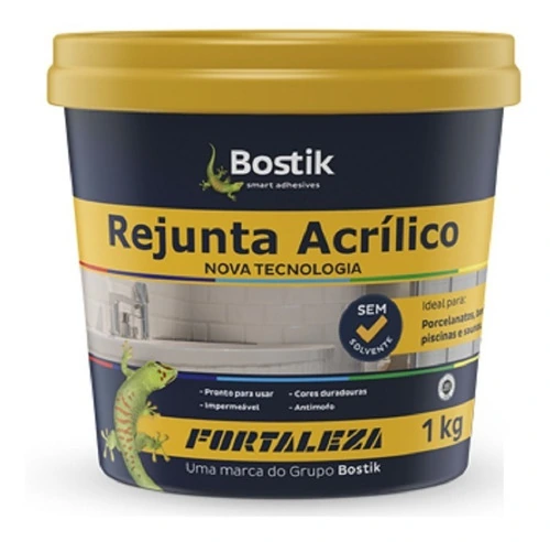 Rejunte Acrílico Para Piscinas Fortaleza 1kg - Azul Profundo