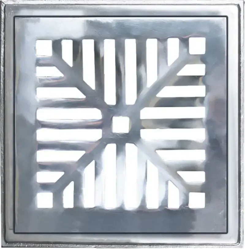 Grelha Alum C.nav Polido 20x 20 C/suport