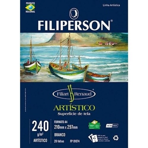 Cd Filiart Renaud Artistico Bco A4 240gr 20fls 1074