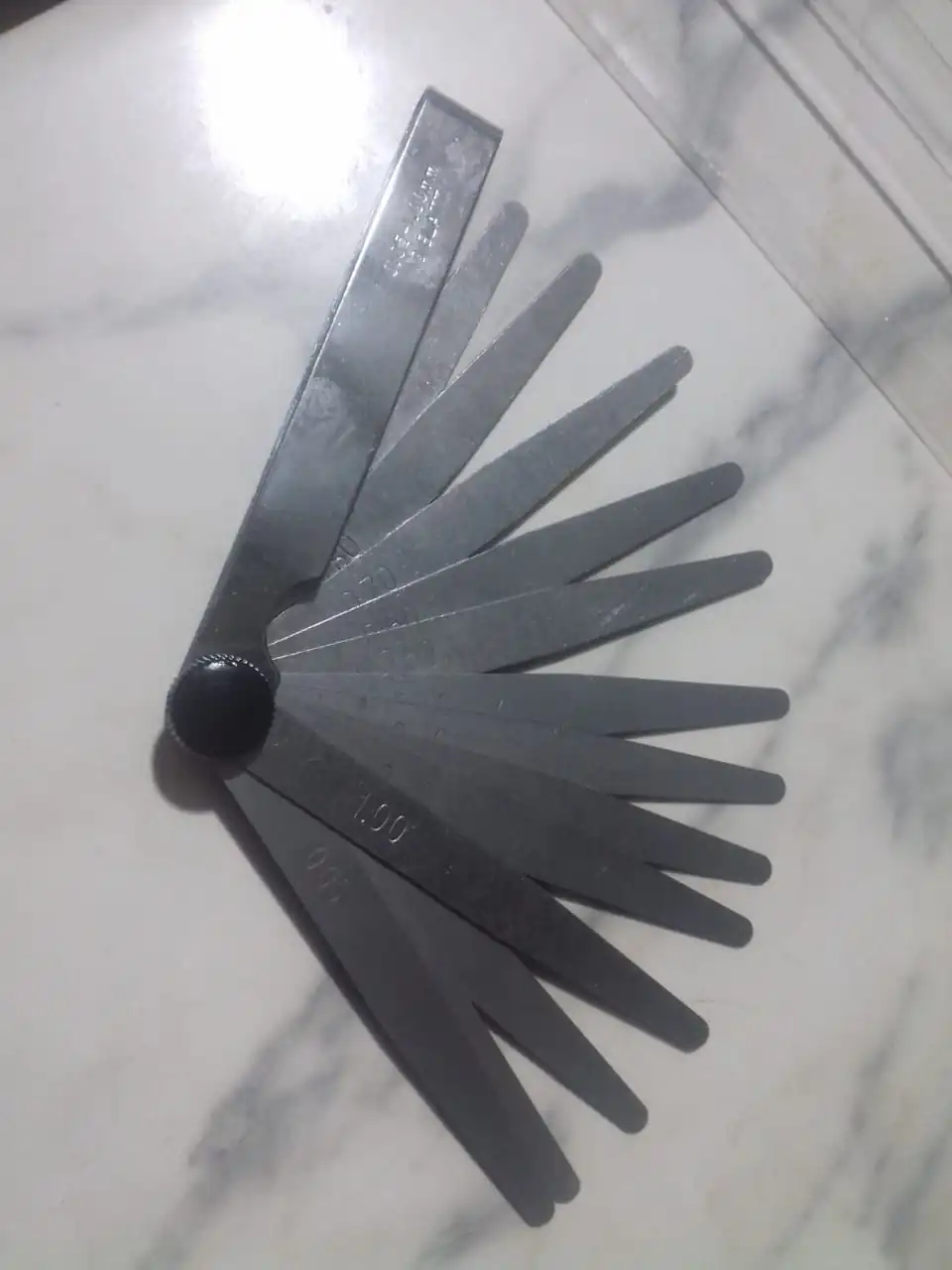 Calibres De Folga 0,05mm A 1,00mm Com 13 Calibres Starfer