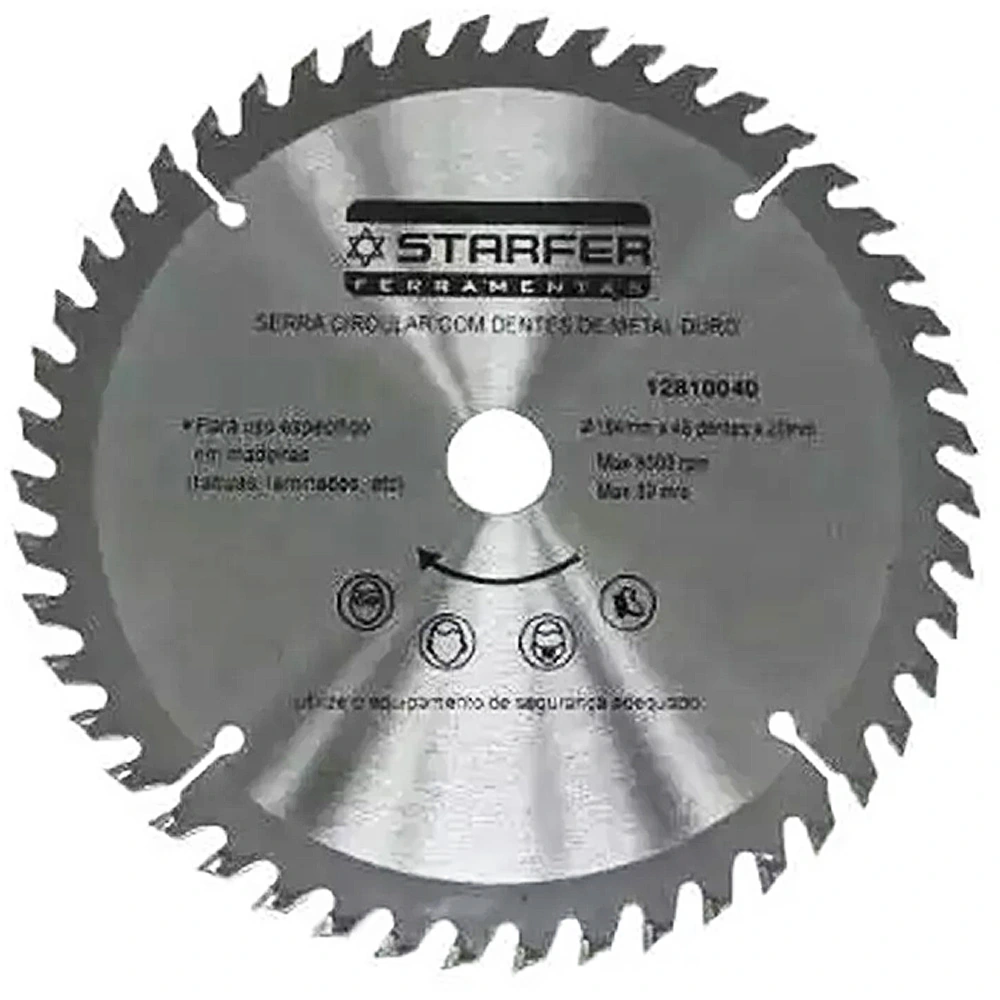 Serra Circular Widea Para Madeira 7.1/4 X 20mm X 48 Dentes - Starfer
