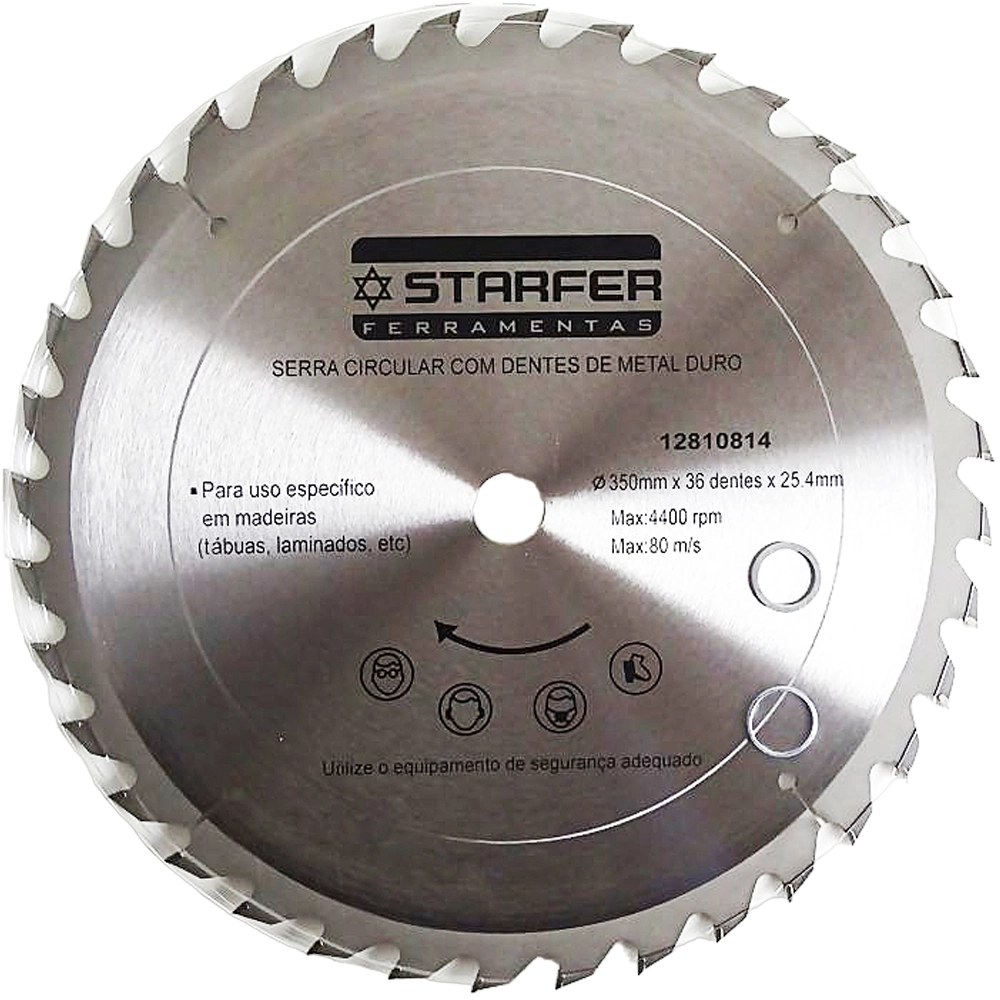 Serra Circular Widea 350mm X 36 Dentes - Starfer