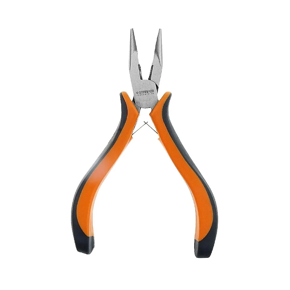 Alicate Mini Bico Meia Cana 4.1/2" Cabo Pvc Starfer