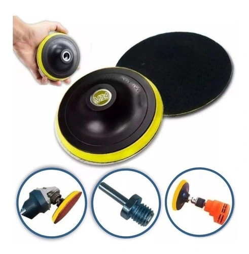 Base Disco De Lixa Velcro 100mm X M14 - Starfer