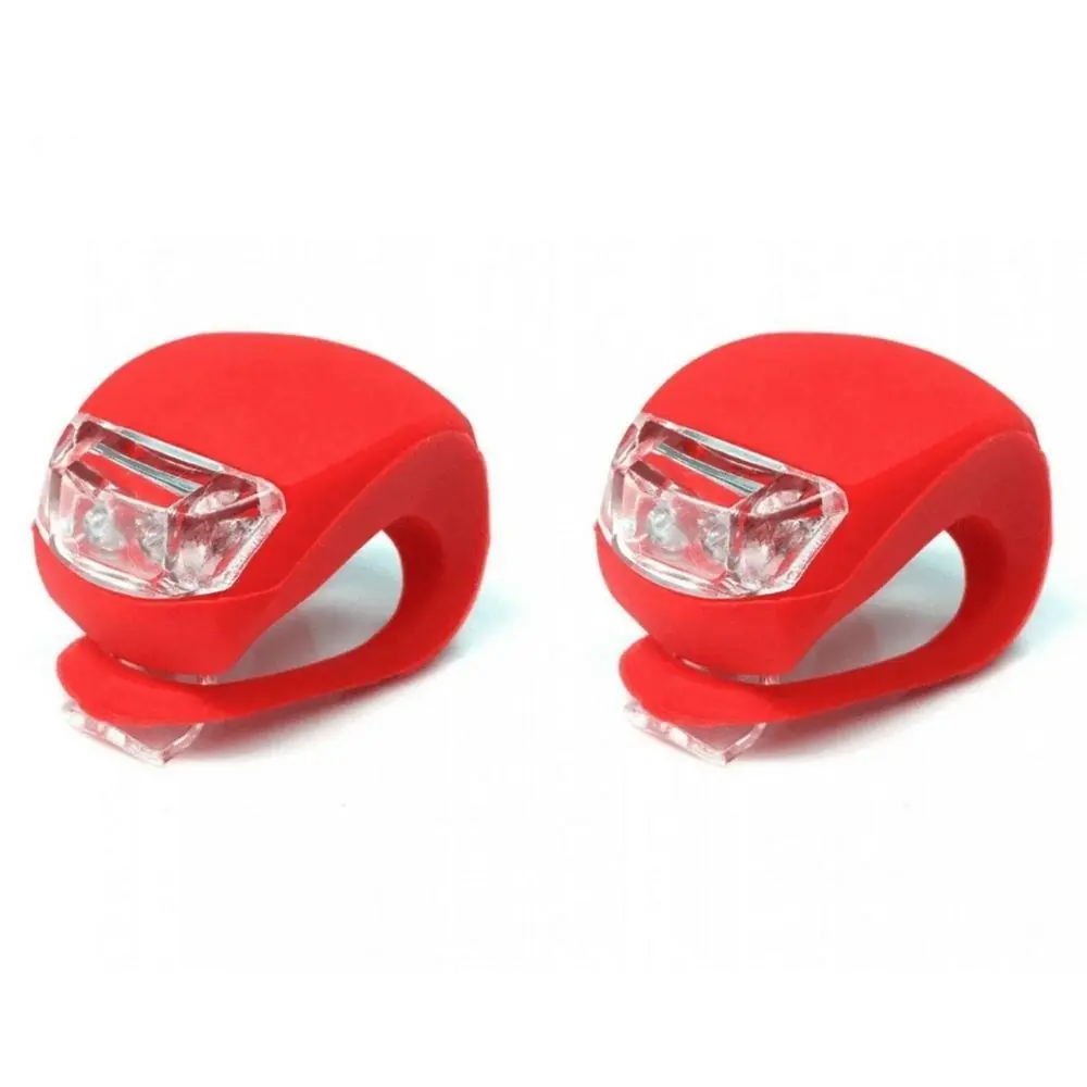 Lanterna Traseira Mini De Silicone Para Bike - Starfer