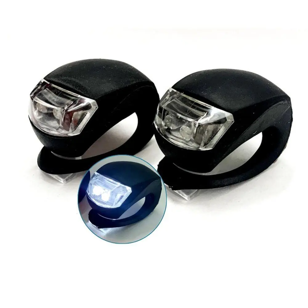 Lanterna Frontal Mini De Silicone Para Bike - Starfer