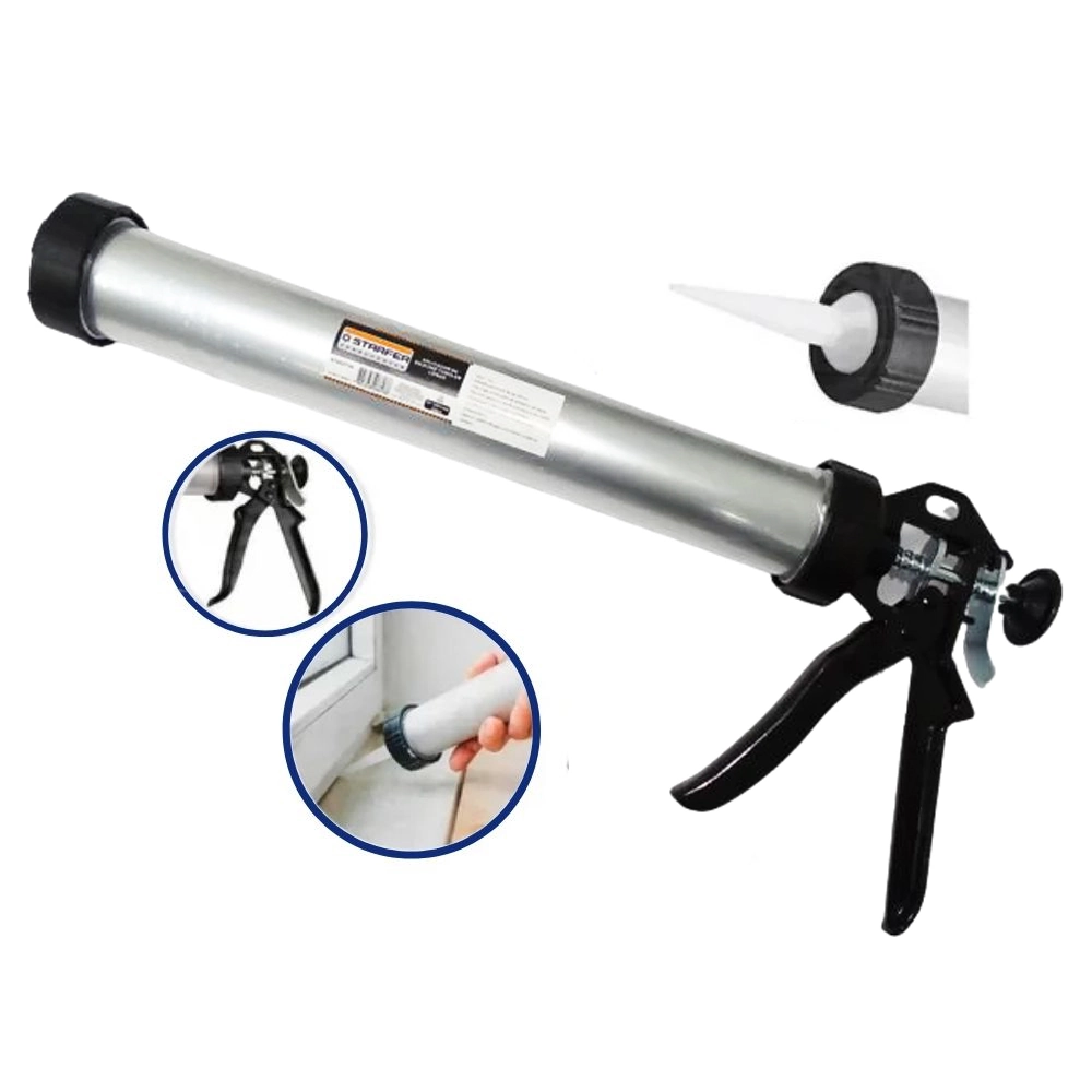 Aplicador de Silicone com Tubo Extra Longo Starfer 15 Polegadas