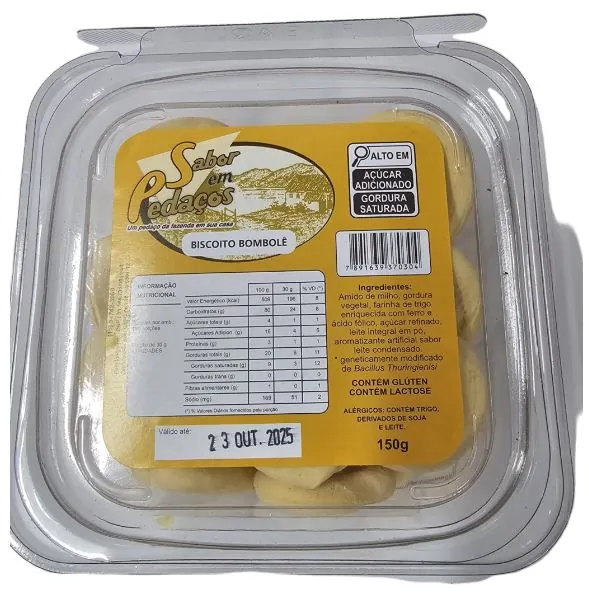 Bisc Sabor Em Pedacos Bombole 150g