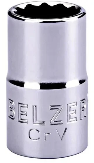 Soquete Estriado Enc. 1/2 - 1" - 204515bbr - Belzer