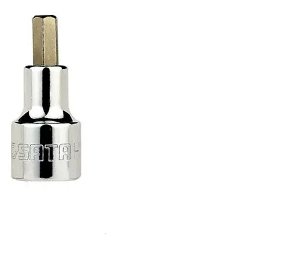 Soquete Hexagonal Encaixe 1/2 Crv 14mm Sata St24208sc