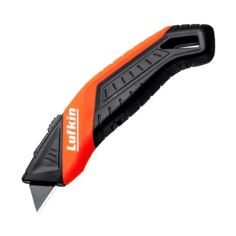 Estilete Trapezoidal Retrátil Com Lâmina 18mm Ets001l Lufkin