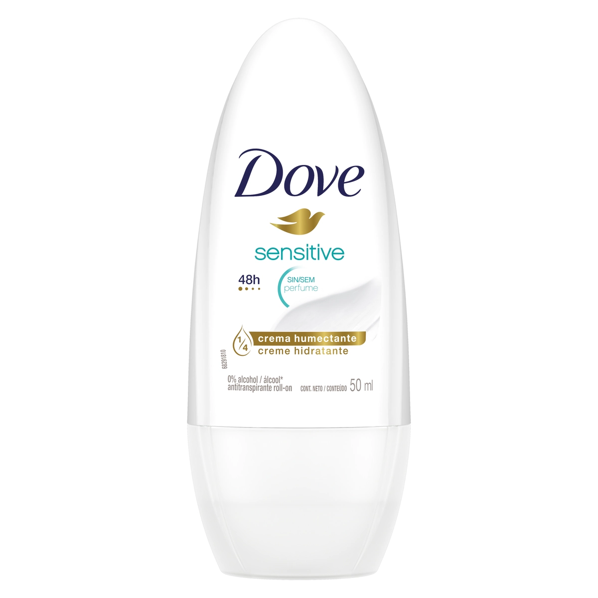 Desodorante Roll On Sem Perfume 50ml Dove