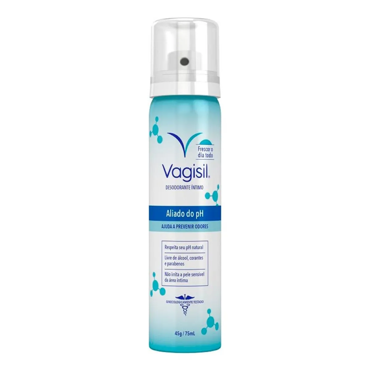 Desodorante íntimo Vagisil Aliado Do Ph 75ml Spray