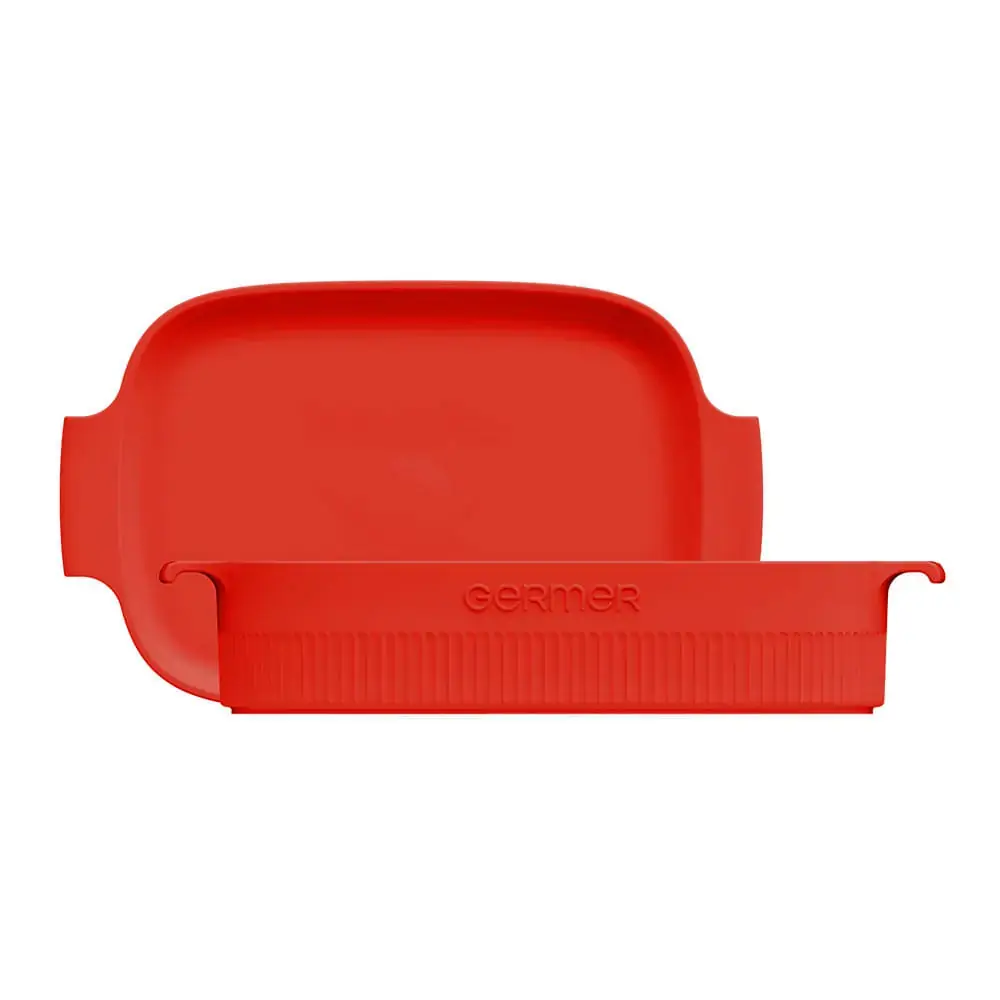 Travessa Retangular 30x21 Vermelho