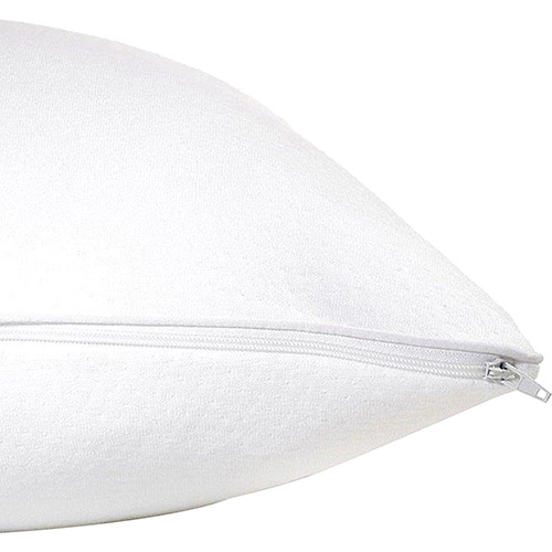 Protetor De Travesseiro Malha Maison 50x70cm Branco Buddemeyer