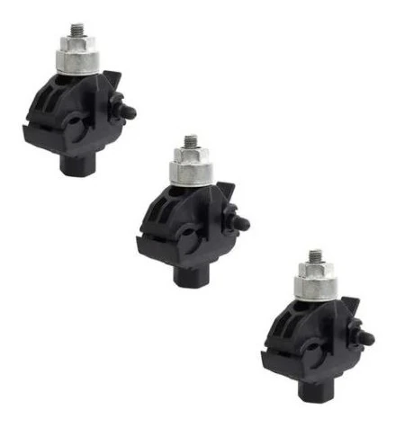Kit 3 Conector Derivação Perfurante 10 - 95mm² Cdp 70
