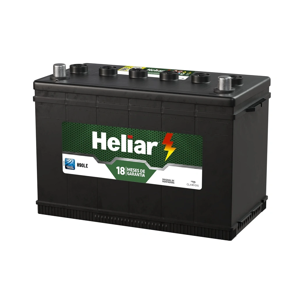 Bateria 90Ah Polo Lado Esquerdo - HELIAR H90LE