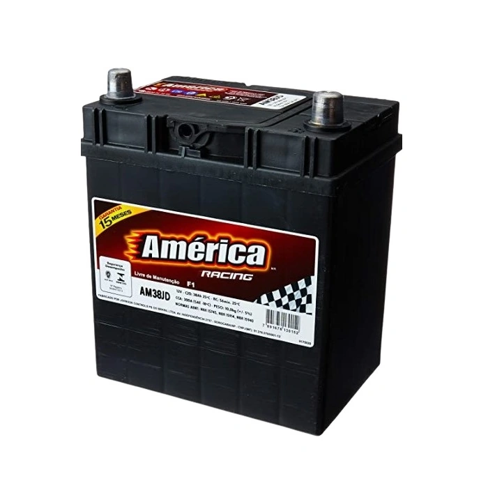 Bateria 38Ah Polo Lado Direito - AMERICA AM38JD