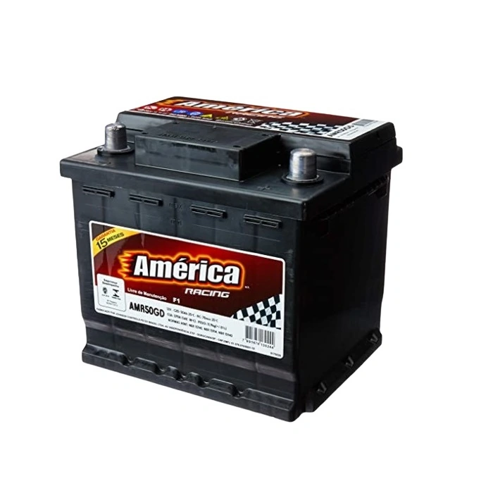 Bateria 50Ah Polo Lado Direito - AMERICA AMR50GD