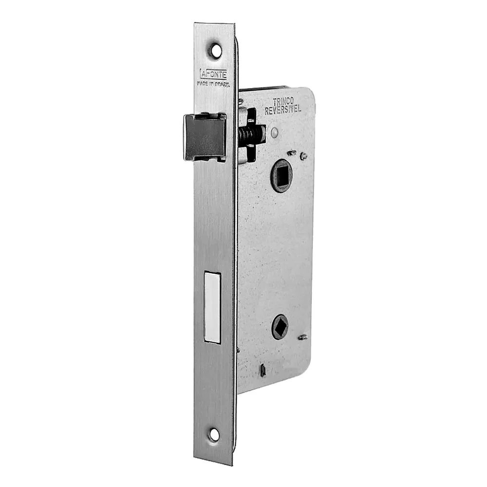 Máquina Mecanismo Fechadura 7070 Banheiro St2 40mm Cromado Antiga La Fonte