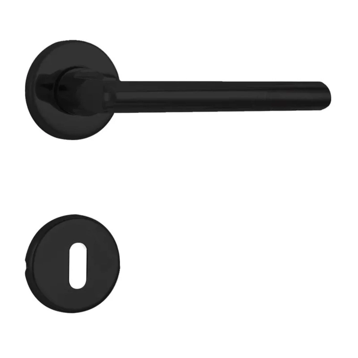 Fechadura 6521 Architect Interna St2-55 Ros 323 55mm Preto Fosco La Fonte