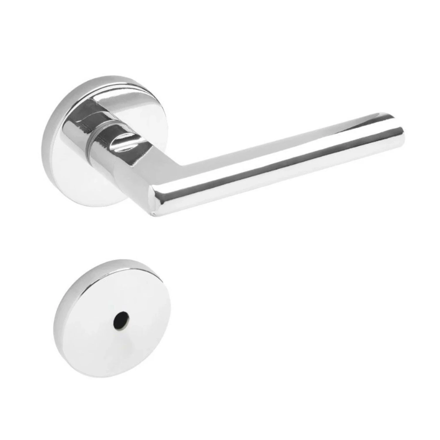 Fechadura 6521 Architect Banheiro St2-55 Ros 323 55mm Inox Cromado La Fonte