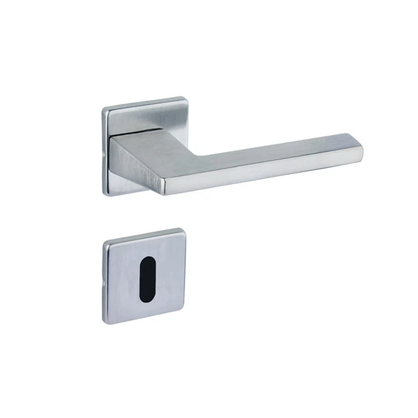 Fechadura para Porta Interna Acetinado 55mm Comum com Roseta 451 La Fonte