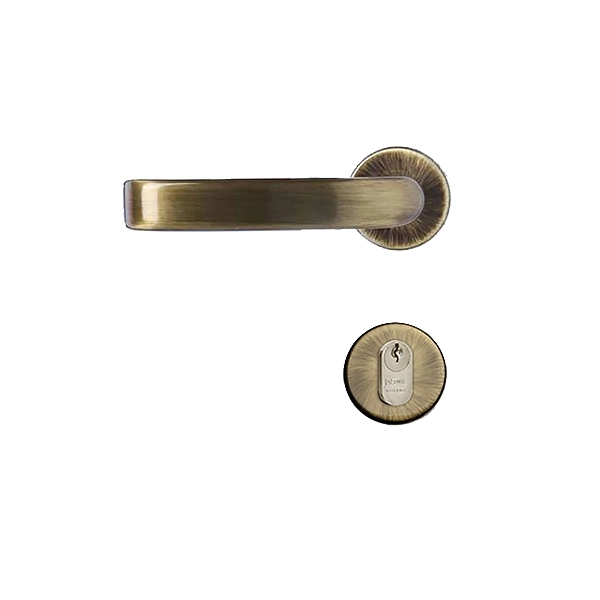 Fechadura para Porta de Entrada Antique 40mm Comum com Roseta 236 La Fonte