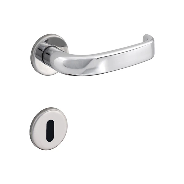 Fechadura para Porta Interna Cromado 40mm Comum com Roseta 236 La Fonte