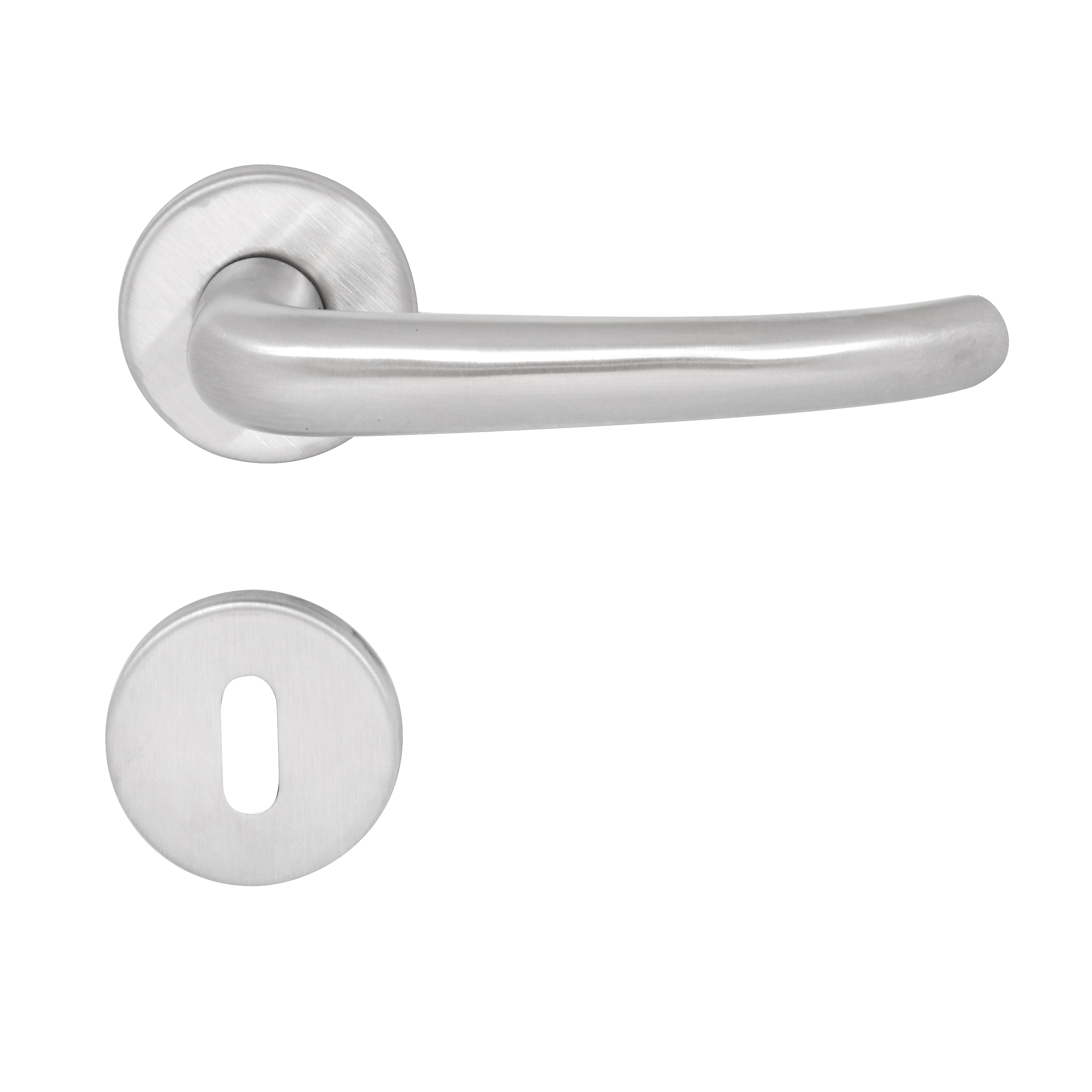 Fechadura 561 Inox Int 55mm Ros Inl