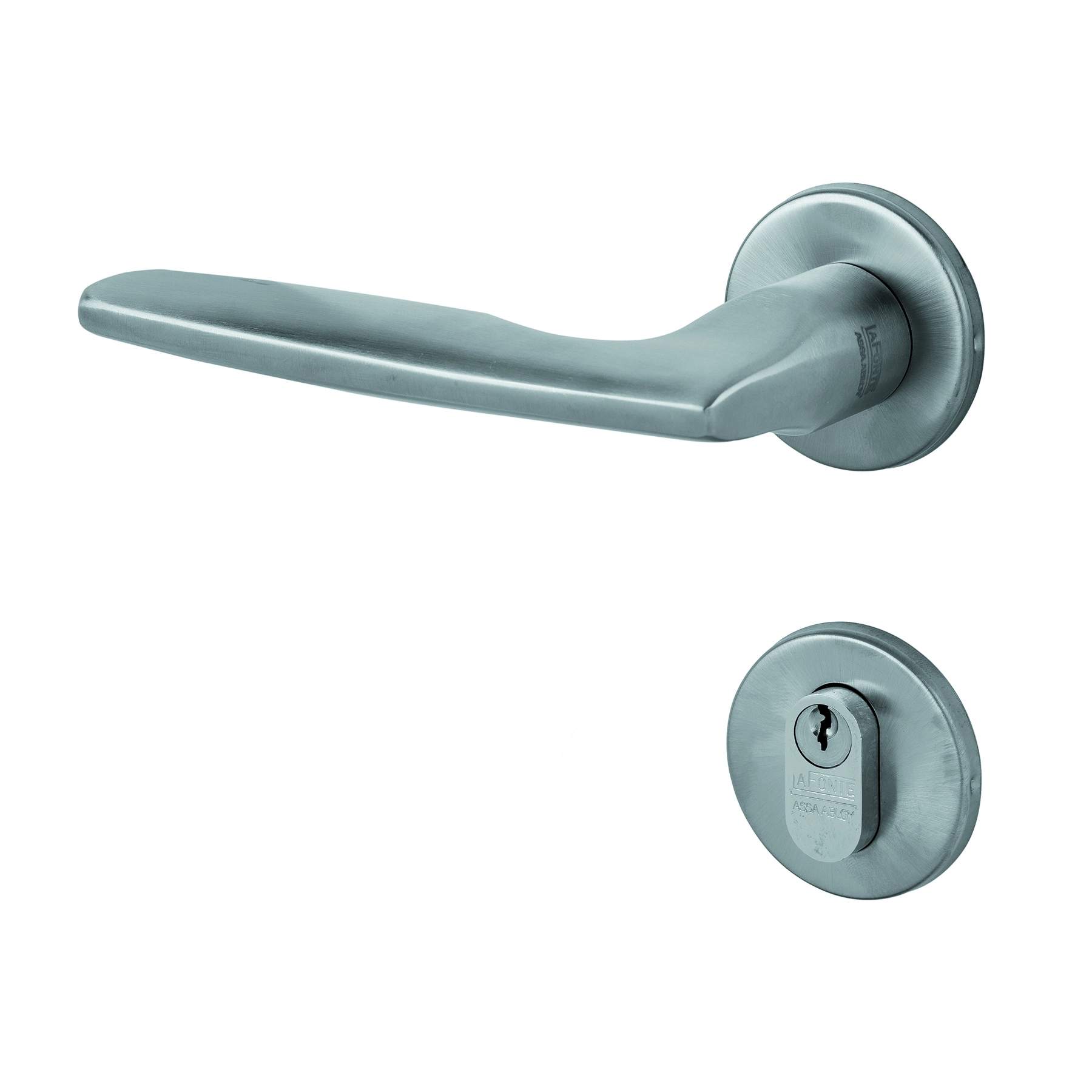 Fechadura 757 1 Inox 55mm Ext Inl