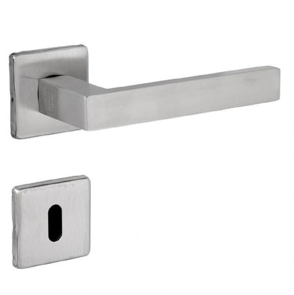 Fechadura 455 St2 55mm Escovada Roseta Quadrada Lafonte - Interna