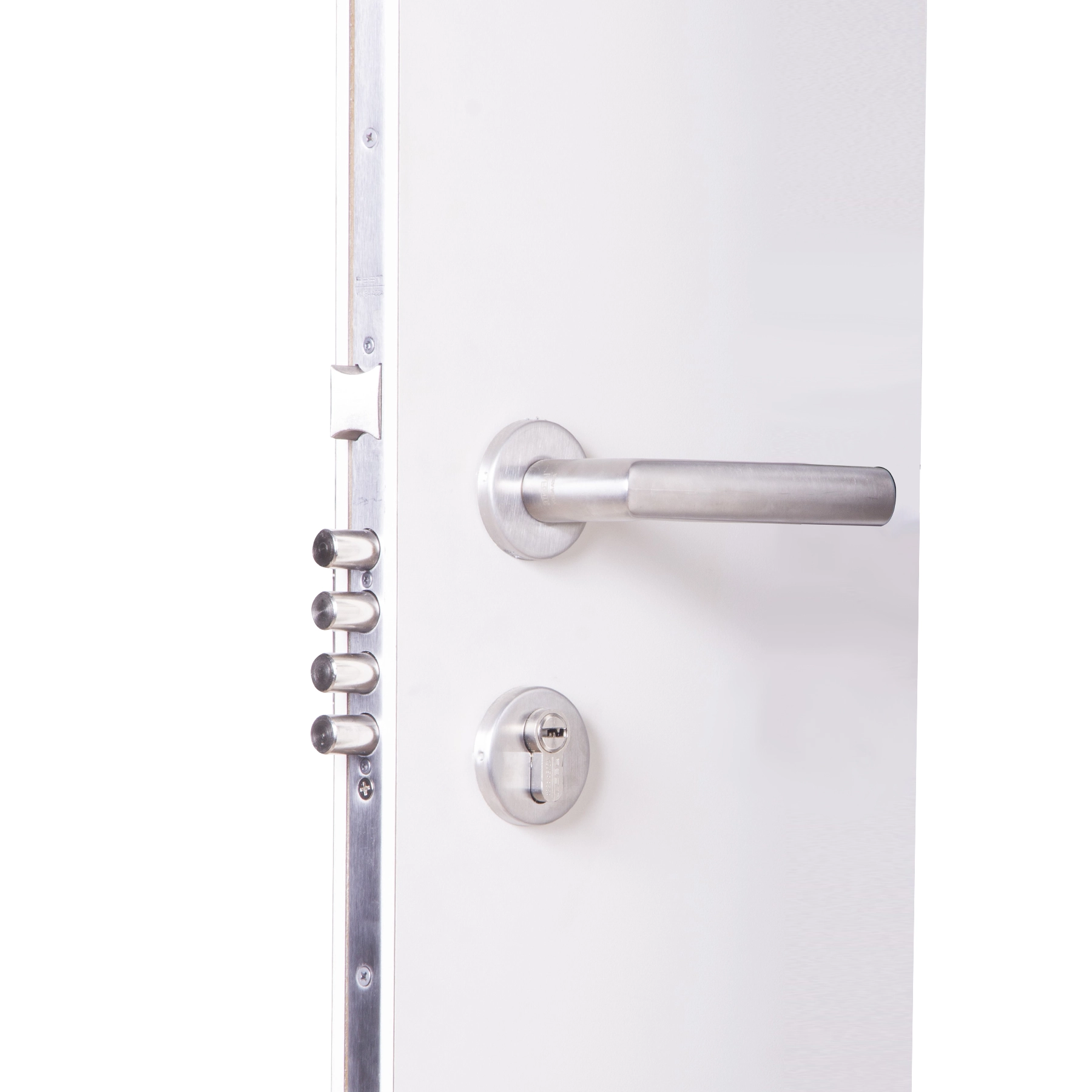 Fechadura Auxiliar para Porta de Entrada Acetinado 60mm Comum 892 La Fonte