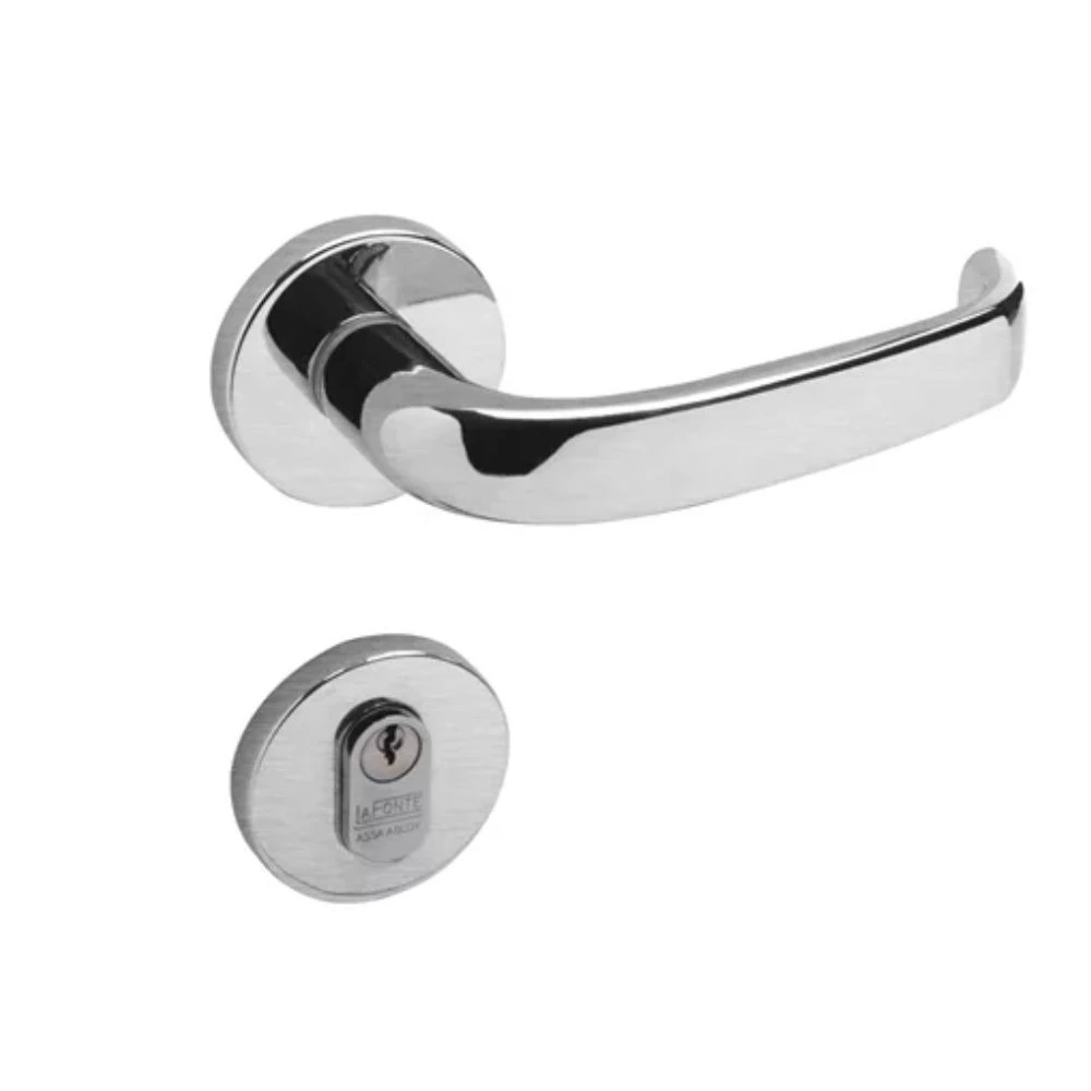 Fechadura 6236 Architect Externa St2 Ros 323 55mm Inox Cromado Cr La Fonte