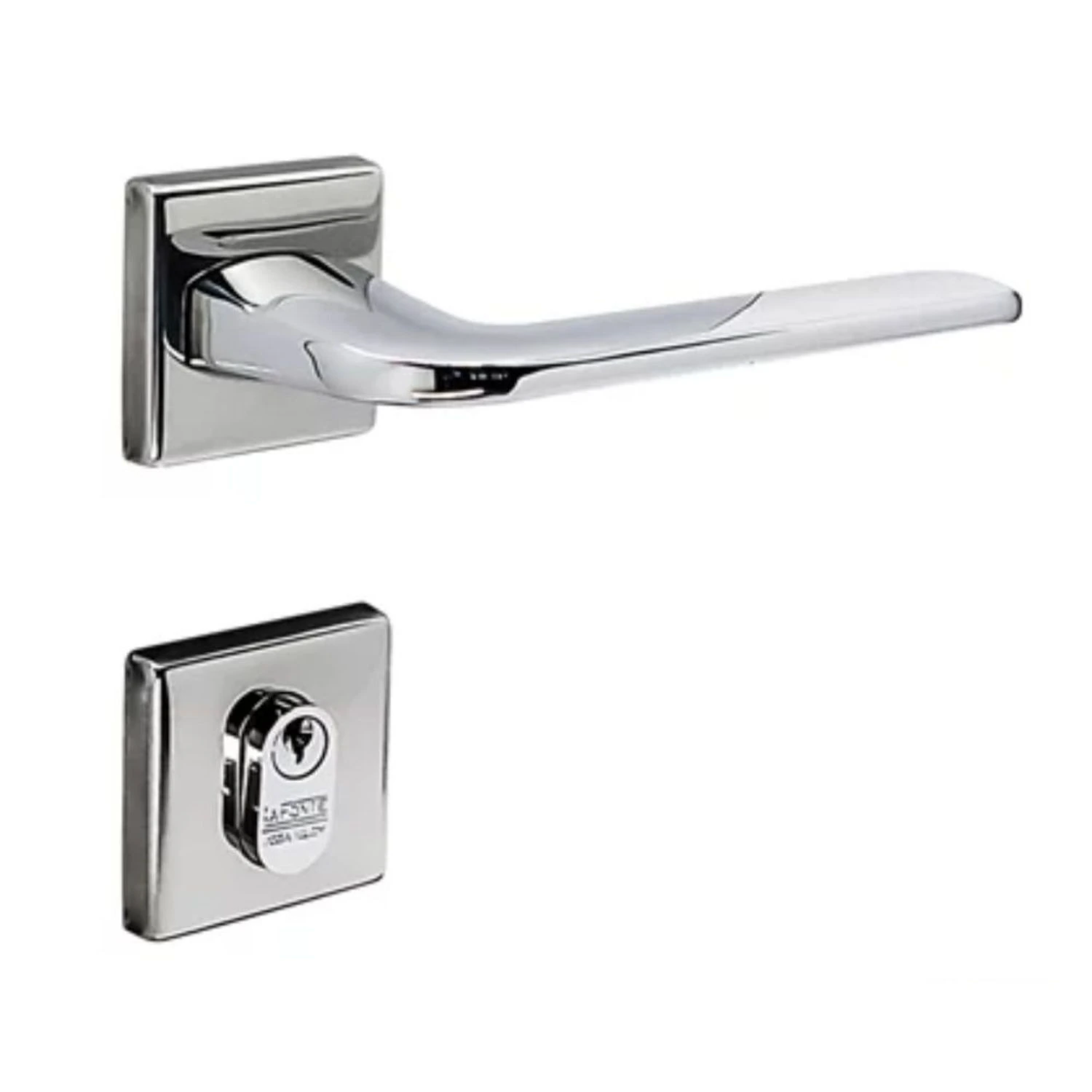 Fechadura 700 Vanguard Externa St2-55 Ros333 55mm Inox Cromado Cil Zamak La Fonte